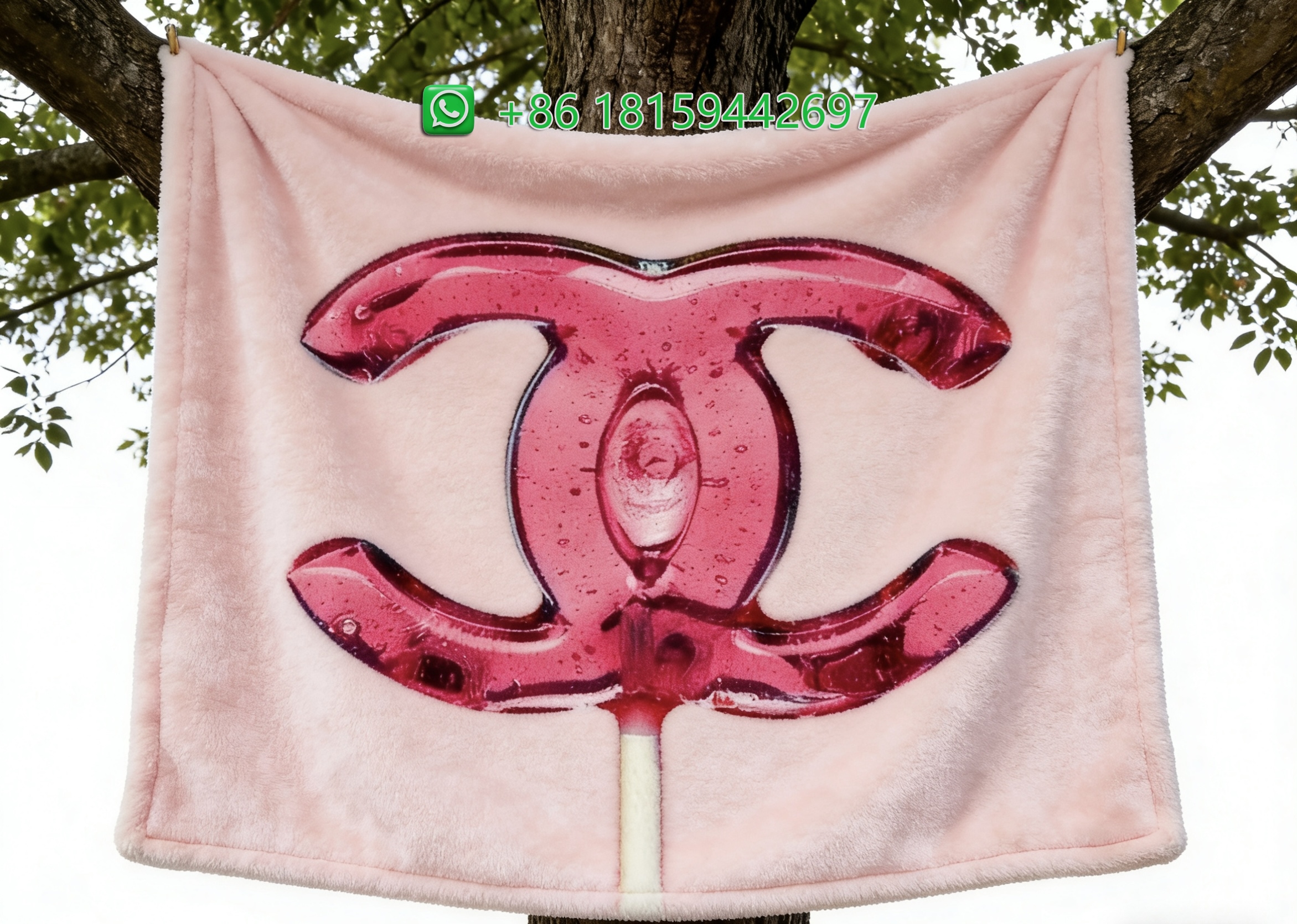 Chanel Throw Blankets